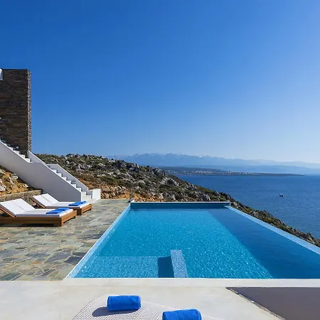 Luxury Seafront Design Akrotiri Villa